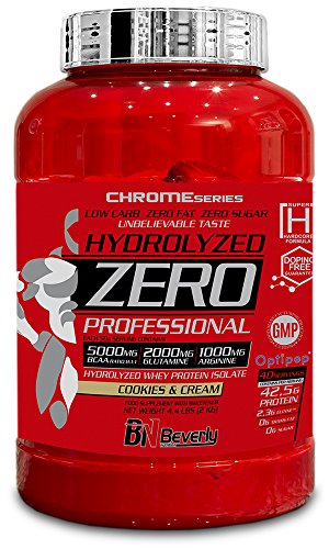 Beverly Nutrition Hydrolyzed Zero Professional Proteína Hidrolizada Sabor Galleta y Cream - 2000 gr