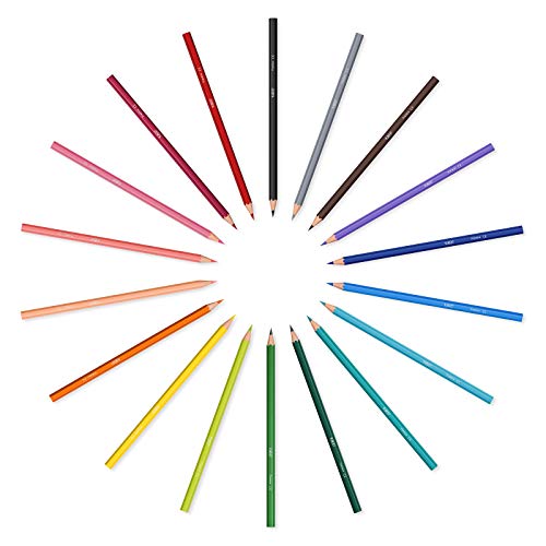 BIC Kids Tropicolors Lápices de Colores (2,9mm) - Colores Surtidos, Caja de 24 Unidades