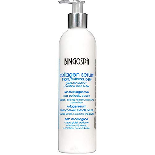 BINGOSPA Serum Colágeno Anticelulítico para Quemar Grasa para muslos, glúteos y estómago, 280 g