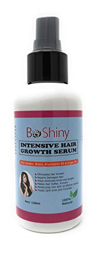 Biotin Suero de crecimiento del cabello – Fórmula Tópica avanzada para ayudar a crecer de forma saludable, cabello fuerte – Adecuado para todos los tipos de cabello – Soporte de pérdida de cabello