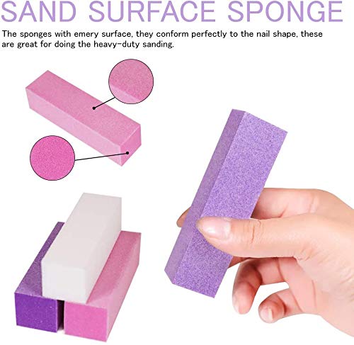 Biutee Limas de Uñas Profesionales 100/180-10 piezas