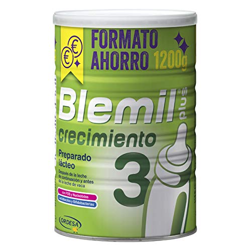 Blemil Plus - Crecimiento 3, Leche de Continuación, Preparado Lácteo, 1200 gr