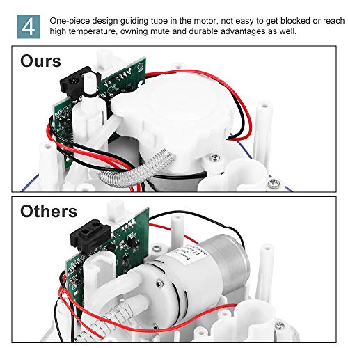 Blingbin Dispensador Jabon Pared, Dosificador Gel Hidroalcoholico de 700 Ml, Bomba de Loción de Jabón de Cocina Sin Contacto para Baño de Cocina, Dosis de 1 Ml