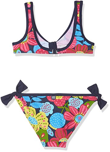 boboli 825241 Traje de baño de una Pieza, Multicolor (Estampado Flores), 128 (Tamaño del Fabricante:8) para Niñas