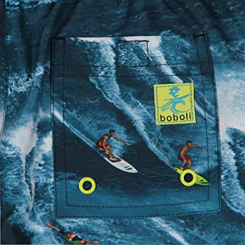 boboli 835220 Traje de baño, Azul (Marino), One Size (Tamaño del Fabricante:10) para Niños