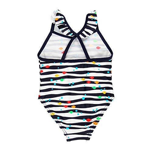 Boboli Coloured sea - Bañador para niña azul 104 cm