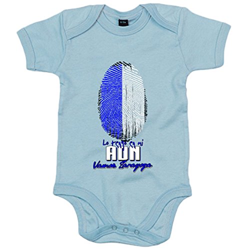 Body bebé lo tengo en mi ADN Zaragoza fútbol - Celeste, 12-18 meses