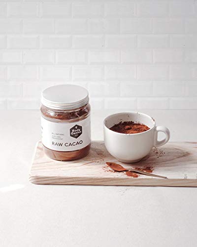 BODY GENIUS Raw Cacao. 500g. Cacao Puro en Polvo. Sin Azúcar. Hecho en España.