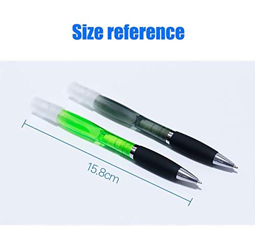 Bolígrafos con dispensador de alcohol, Dispensadores vacíos para Rellenar alcohol o perfume (6 Pcs)