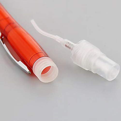 Bolígrafos con dispensador de alcohol, Dispensadores vacíos para Rellenar alcohol o perfume (6 Pcs)