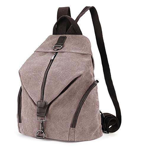 Bolso Mochila Mujer Casual Pequeña Mochilas Mujer Antirrobo, JOSEKO Señoras Bolsa de Viaje Bolsa de Escuela Bolsa Vintage Bolsa de Gran Capacidad Informal para Viajes Senderismo Regalo Mujer