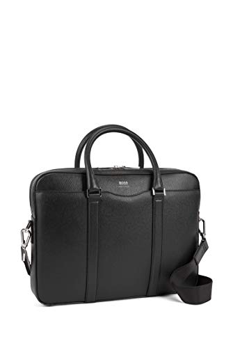 BOSS - Signature_s Doc, Bolsas para portátil Hombre, Negro (Schwarz), 6.5x28x38.5 cm (B x H T)