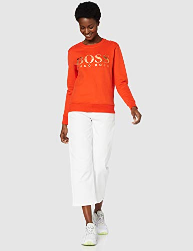 BOSS Tastitch Sudadera, Naranja (Bright Orange 820), X-Large para Mujer