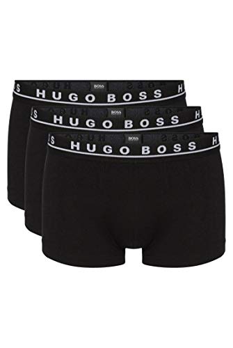 BOSS Trunk CO/EL Bóxer, Negro (Black 001), Large (Pack de 3) para Hombre