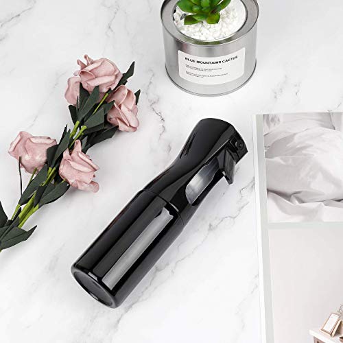 Botella Pulverizador Agua Peluqueria Fina Niebla Pulverizador Continuo Pulverizador Recargable Vacío spray Rizos pulverizar para Pelo Cara Plantas 160ml