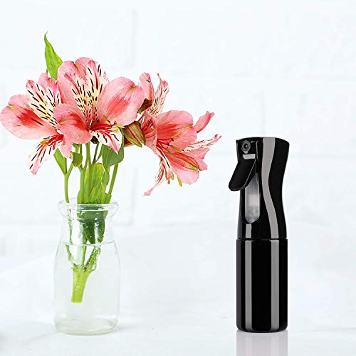 Botella Pulverizador Agua Peluqueria Fina Niebla Pulverizador Continuo Pulverizador Recargable Vacío spray Rizos pulverizar para Pelo Cara Plantas 160ml