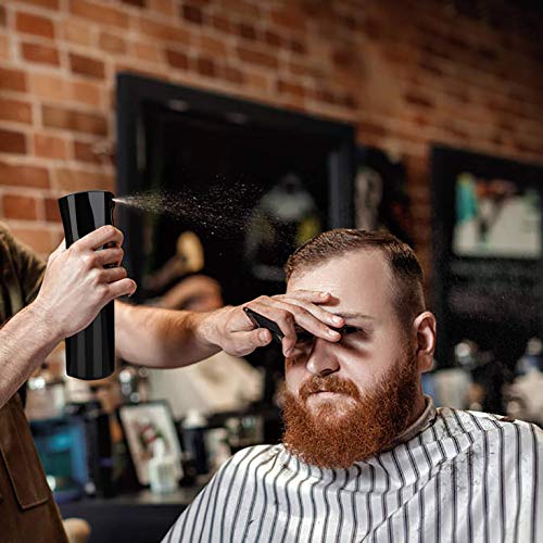 Botella Pulverizador Agua Peluqueria Fina Niebla Pulverizador Continuo Pulverizador Recargable Vacío spray Rizos pulverizar para Pelo Cara Plantas 160ml