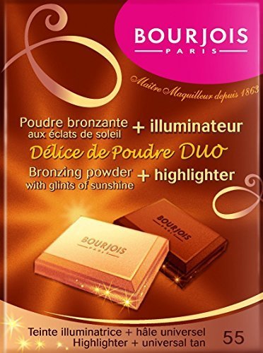 Bourjois Delice De Poudre Duo Bronzing Powder and Highlighter - 55 by Bourjois Paris