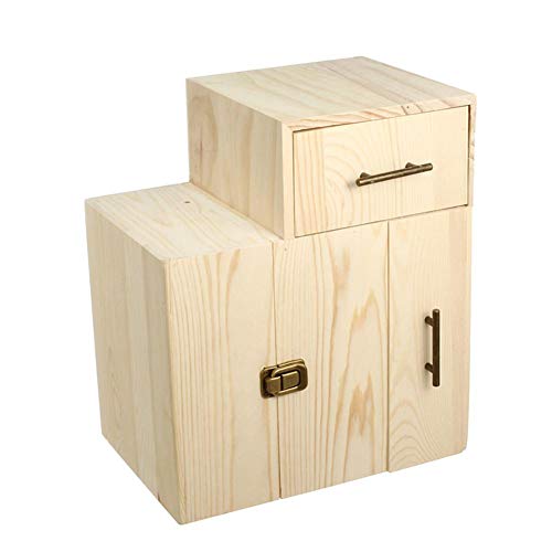 Box aceites esenciales, aromaterapia de 3 capas de almacenamiento caja de cartón de aceites esenciales utilizados para el almacenamiento de la joyería, aceites esenciales, anillos, accesorios pequeños