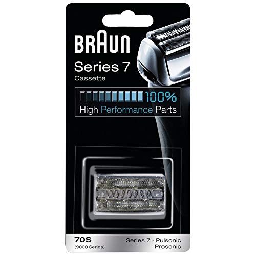 Braun Series 7 70S Cabezal de recambio para afeitadora eléctrica hombre, plata