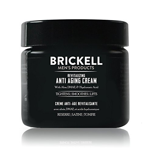 Brickell Men’s Products - Crema Antiedad para Hombre, Crema facial de noche antiarrugas natural y orgánica – 59 ml