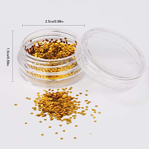 Brillos para Cuerpo Maquillaje Glitter para Cara Ojos Maquillaje Pelo Arte Corporal para el Festival de Música Masquerade Halloween Party Christmas 24 Colores