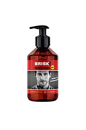 BRISK - Cuidado hidratante con extracto de malta para una piel suave para hombres
