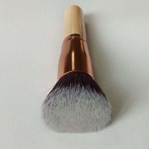 Brocha de Maquillaje SMARTLADY Kabuki Cepillo de Maquillaje Profesional para Bases De Maquillaje Liquido Tradicionales y Fluidas (01)
