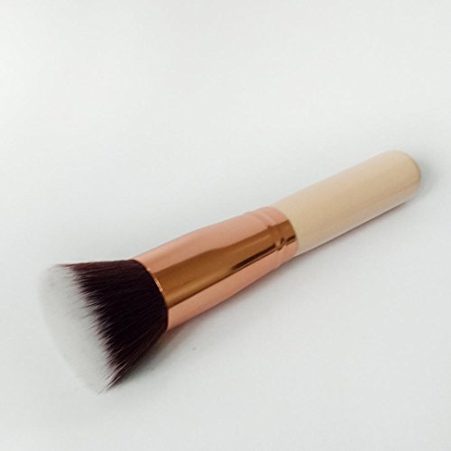 Brocha de Maquillaje SMARTLADY Kabuki Cepillo de Maquillaje Profesional para Bases De Maquillaje Liquido Tradicionales y Fluidas (01)