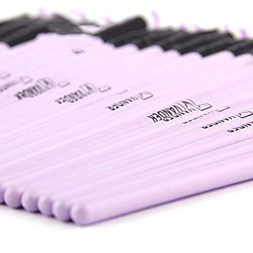 brochas de maquillaje,Vander- Juego de 32 brochas de maquillaje profesionales, base sintética, polvos, correctores, brochas de belleza con bolsa de viaje para cosméticos, Púrpura