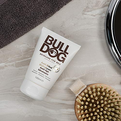 Bulldog Cuidado Facial para Hombres - Crema Hidratante Antiedad para Hombre , Antiarrugas y Antienvejecimiento de la Piel del Rostro , 100 ml
