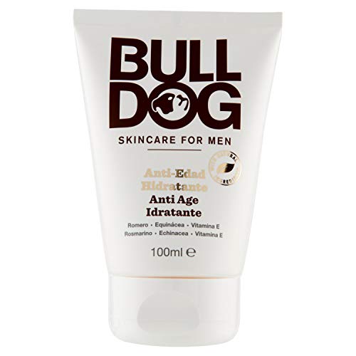 Bulldog Cuidado Facial para Hombres - Crema Hidratante Antiedad para Hombre , Antiarrugas y Antienvejecimiento de la Piel del Rostro , 100 ml