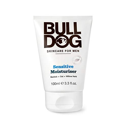 Bulldog Cuidado Facial para Hombres - Crema Hidratante para Piel Sensible, 100 ml