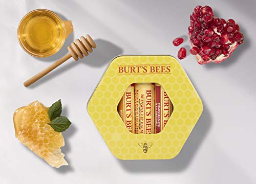 Burt's Bees Set De Regalo Hidratante De Tres Latas Burt'S Bees Con 1 Blsamo Labial Con Cera De Abejas Con Vitamina E Y Menta 90 g
