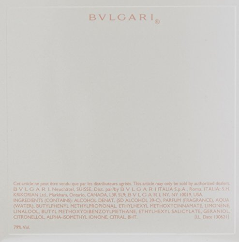 Bvlgari 37444 - Agua de colonia, 65 ml