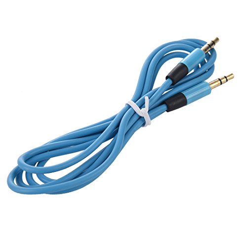 Cable de audio auxiliar de TOOGOO(R), macho-macho, de 3,5 mm, para PC, iPod, MP3, coche