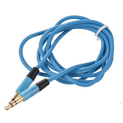 Cable de audio auxiliar de TOOGOO(R), macho-macho, de 3,5 mm, para PC, iPod, MP3, coche