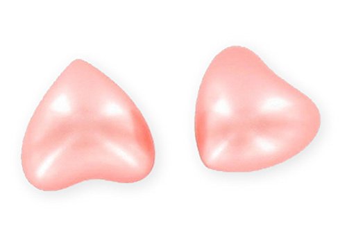 Caja de 24 perlas de aceite de baño fantasías - Corazón perfume rosa