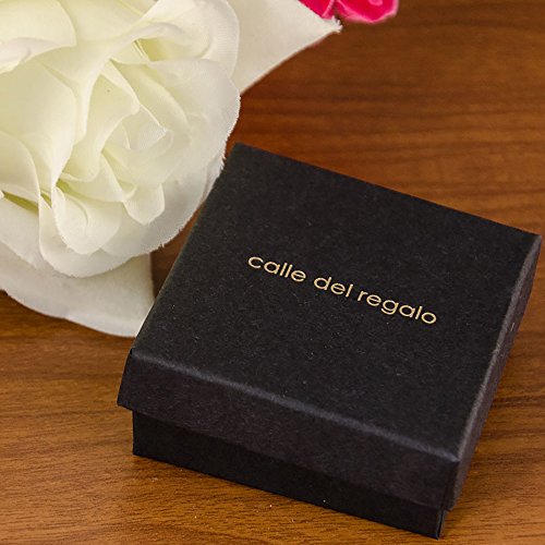 Calledelregalo San Valentín, cumpleaños o Navidad. Joya Personalizada para tu Pareja o para tu Madre: Colgante de corazón Chapado en Oro