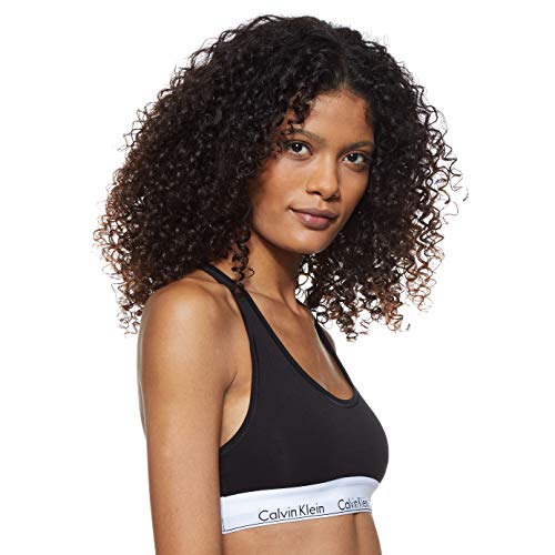 Calvin Klein 0000F3785E, Sujetador para Mujer, Negro (Black), 36 (Talla fabricante: S)