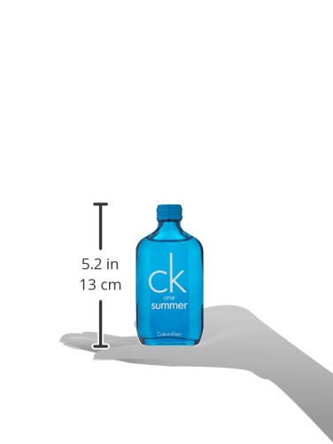 Calvin Klein CK One Summer eau de toilette Unisex 100 ml - Eau de toilette (Unisex, 100 ml, Envase no recargable, Cal, Lime Mojito, Guayaba)