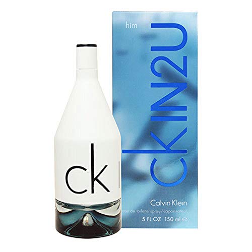 Calvin Klein CKIN2U Men Eau DE Toilette Him 150ML VAPORIZADOR Unisex Adulto, Negro, Único