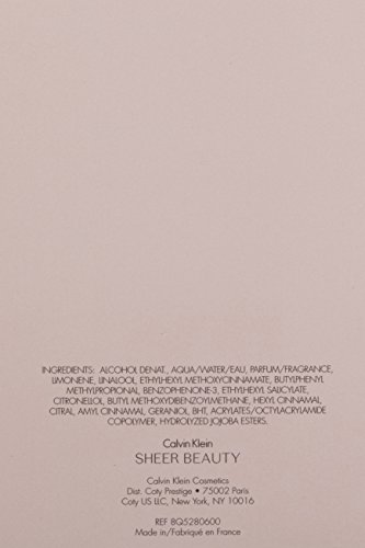 Calvin Klein Sheer Beauty Agua de Tocador Vaporizador - 100 ml