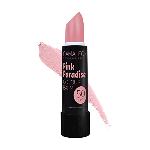 Camaleon Cosmetics, Colour Balm Color Pink Paradise,1 unidad, 4gram
