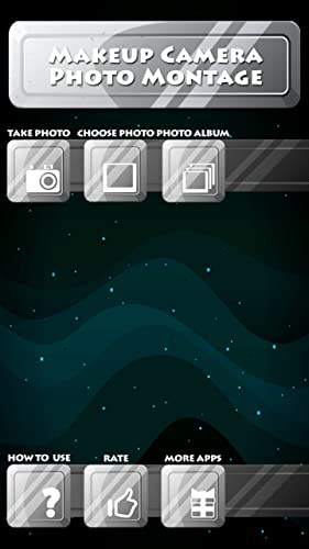 Cámara de maquillaje Montaje de fotos