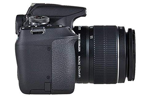 Canon EOS 2000D - Cámara réflex de 24.1 MP (CMOS, Escena inteligente automática, 9 puntos AF, filtros creativos, EOS Movie, Full HD LCD 3", WiFi/NFC) negro - Kit con objetivo EF-S 18-55mm IS II