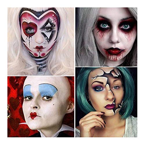 Cara Cuerpo Pintura Imagic marca Flash 12 colores caso Halloween Fancy Dress – Pintura al óleo arte belleza.
