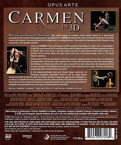 Carmen In 3D [Alemania] [Blu-ray]