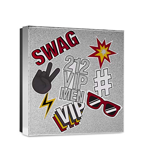 Carolina Herrera 212 Vip Men Lote 2 Pz - 1 unidad