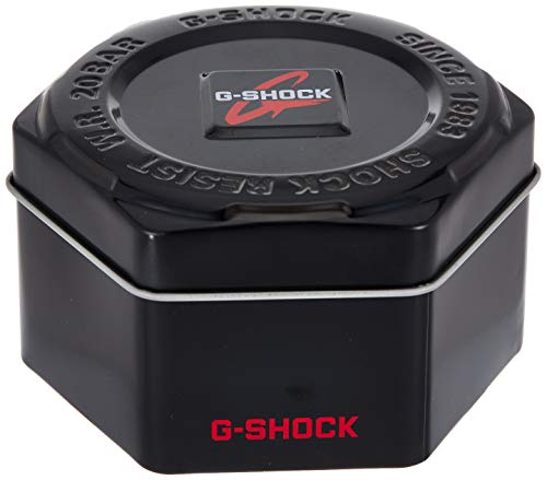 Casio G-SHOCK Reloj Analógico-Digital, 20 BAR, Negro, para Hombre, GA-100-1A1ER